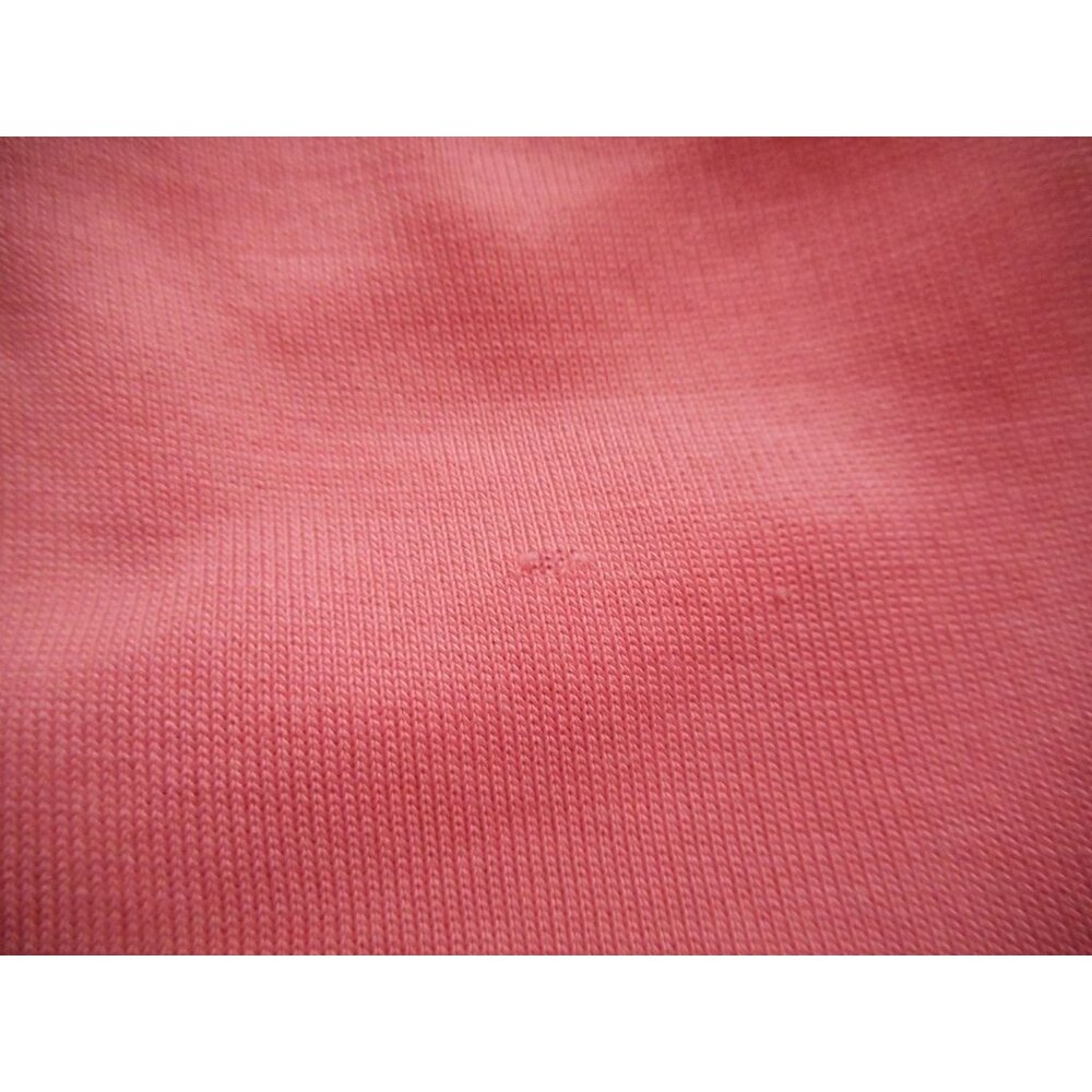Time and Tru pink ruffle blouse top Sz XXL (20) cold shoulder short sleeve - Picture 5 of 5